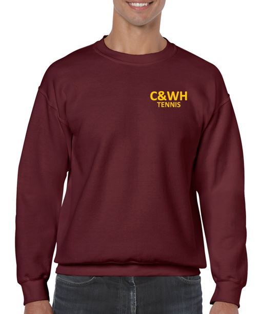 C&WH Tennis Mens Crew Neck Sweatshirt