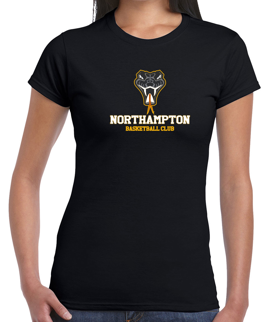 Northampton Basketball Club Ladies Cotton T-Shirt