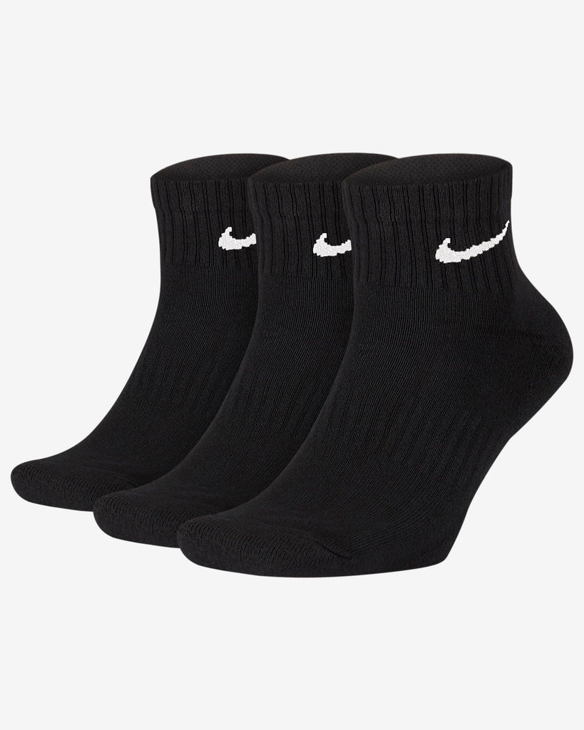 Nike Everyday Cotton Cushioned Ankle Socks 3 Pack