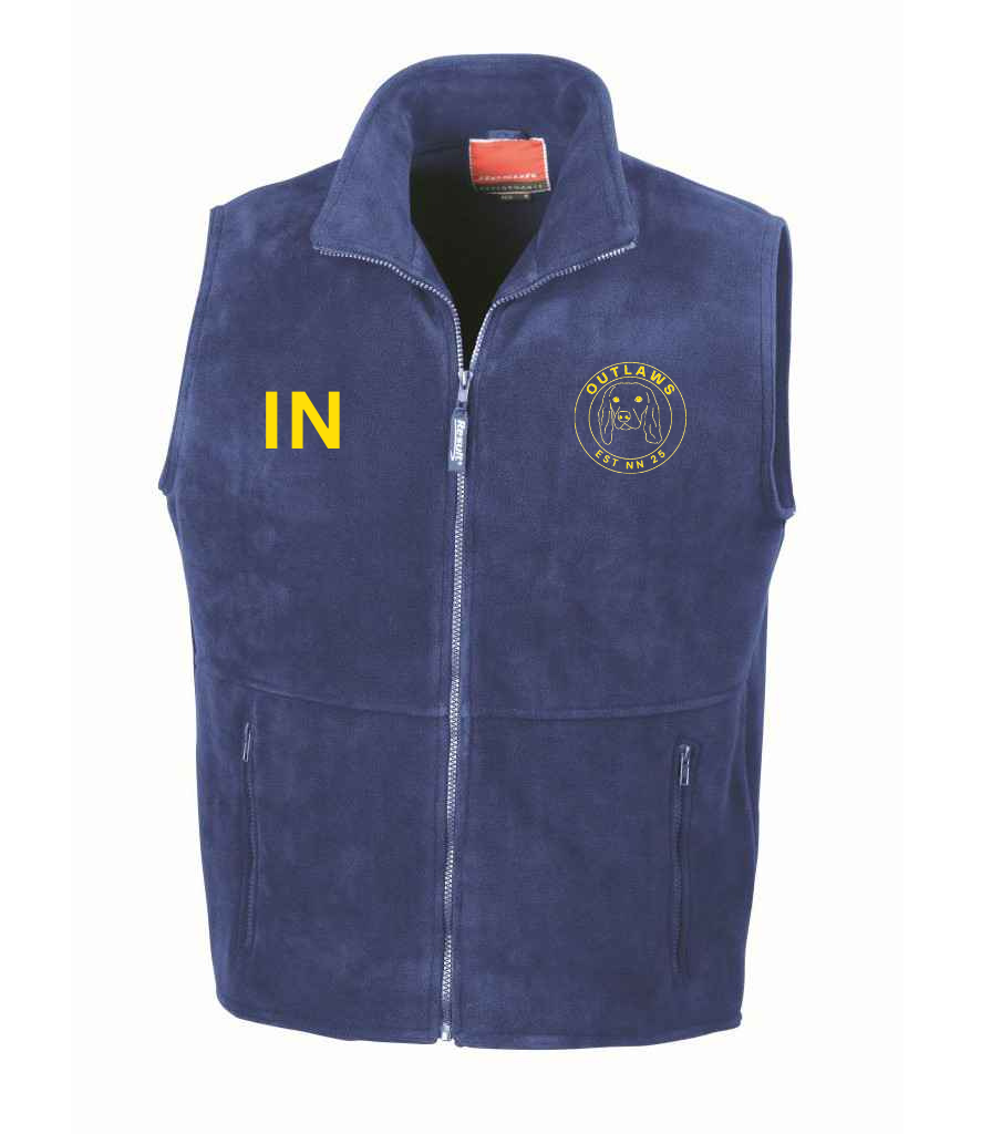 Outlaws Fleece Bodywarmer