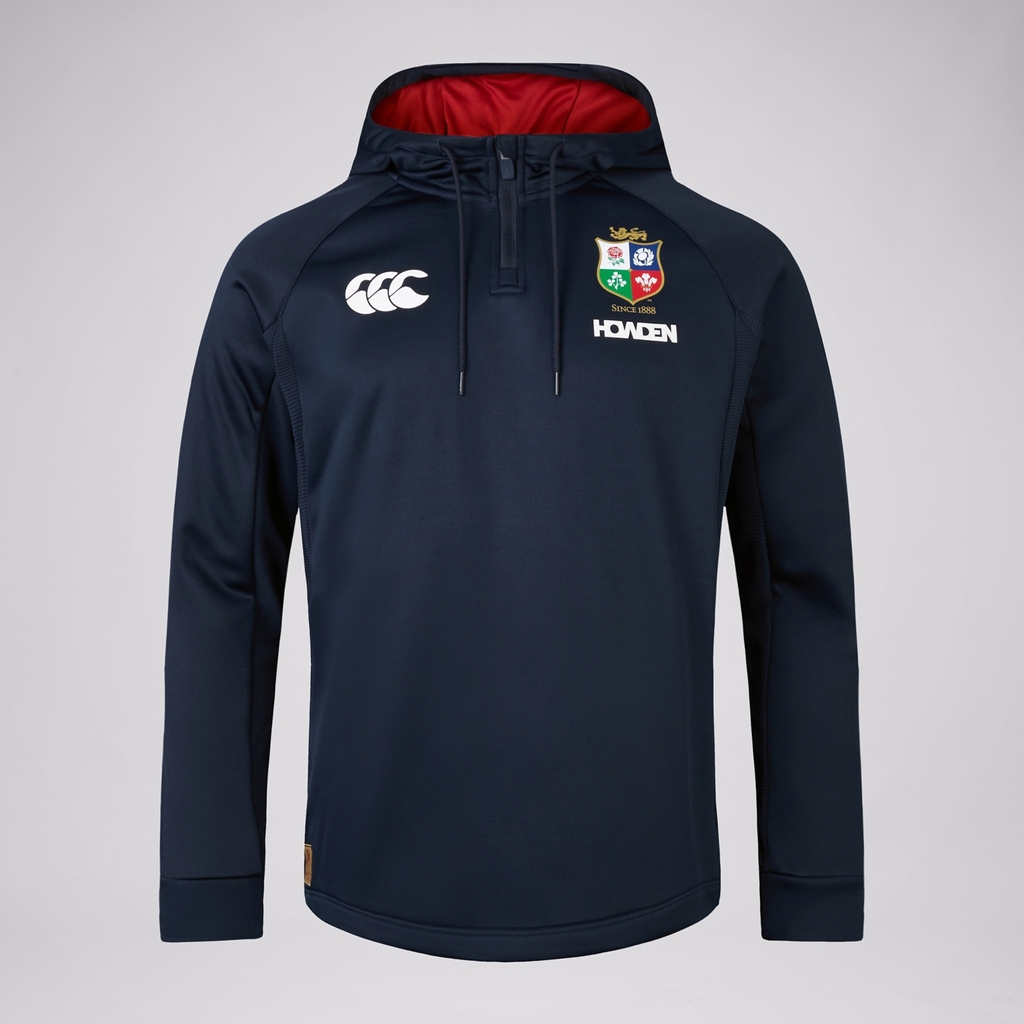 BRITISH & IRISH LIONS CCC QUARTER-ZIP HOODY