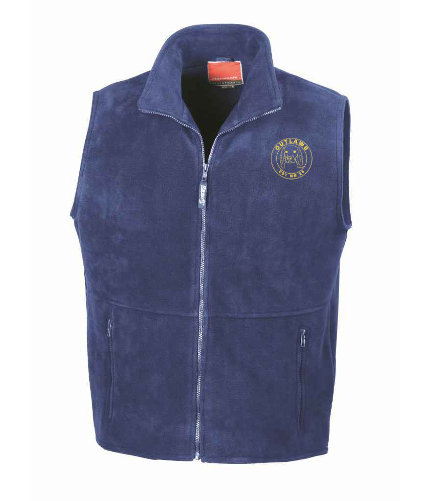 Outlaws Fleece Bodywarmer