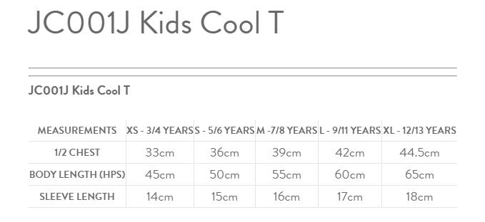 DLTC Cool Wicking Junior Tee Red
