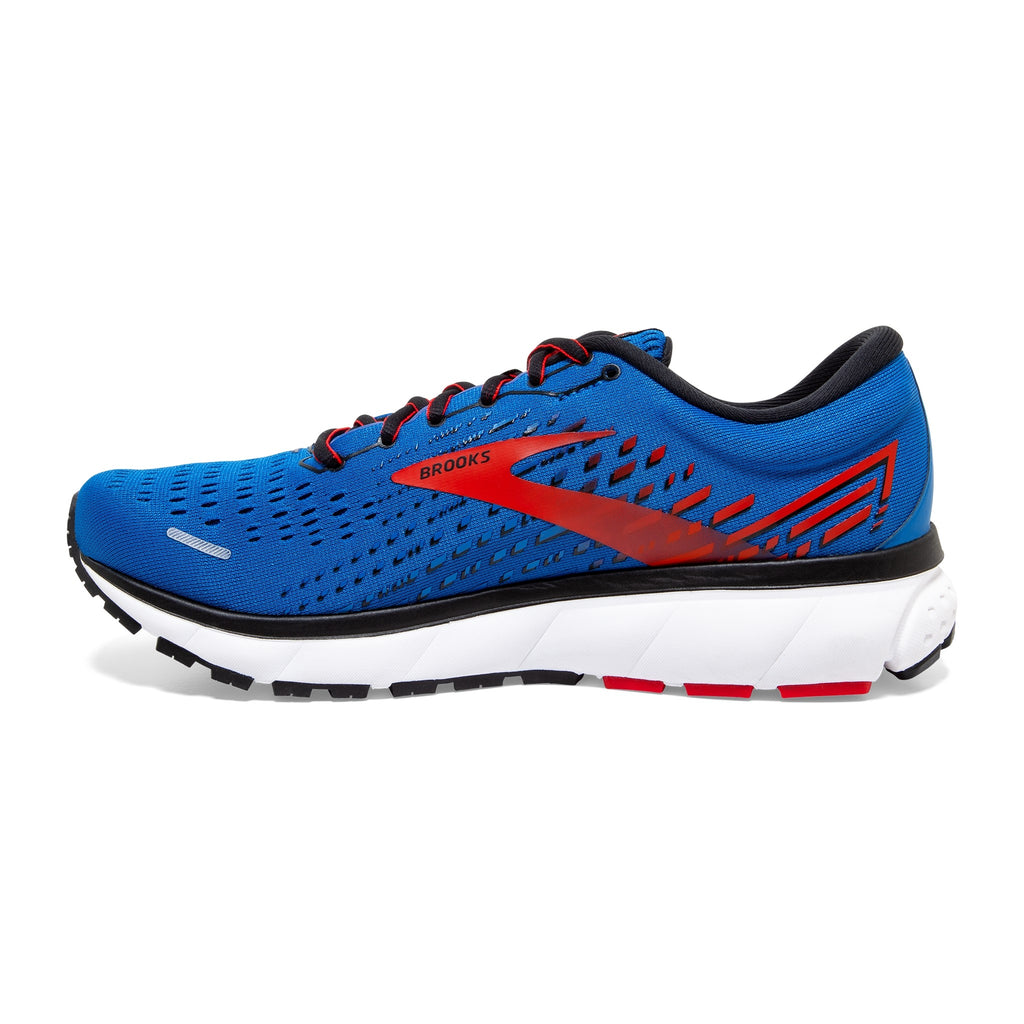 Brooks Ghost 13 Mens Running Shoe Blue/Red