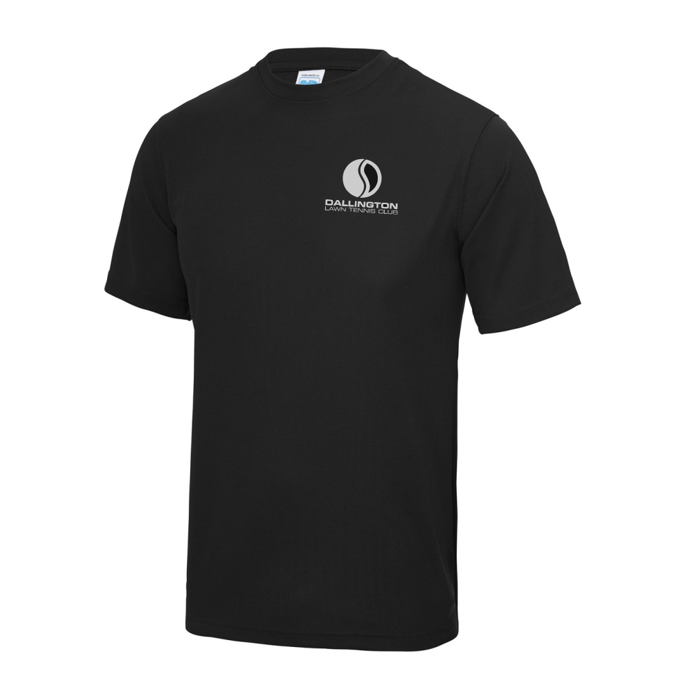 DLTC Cool Wicking Junior Tee Black