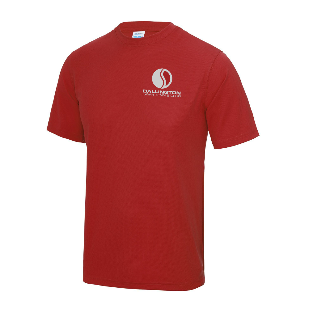 DLTC Cool Wicking Junior Tee Red