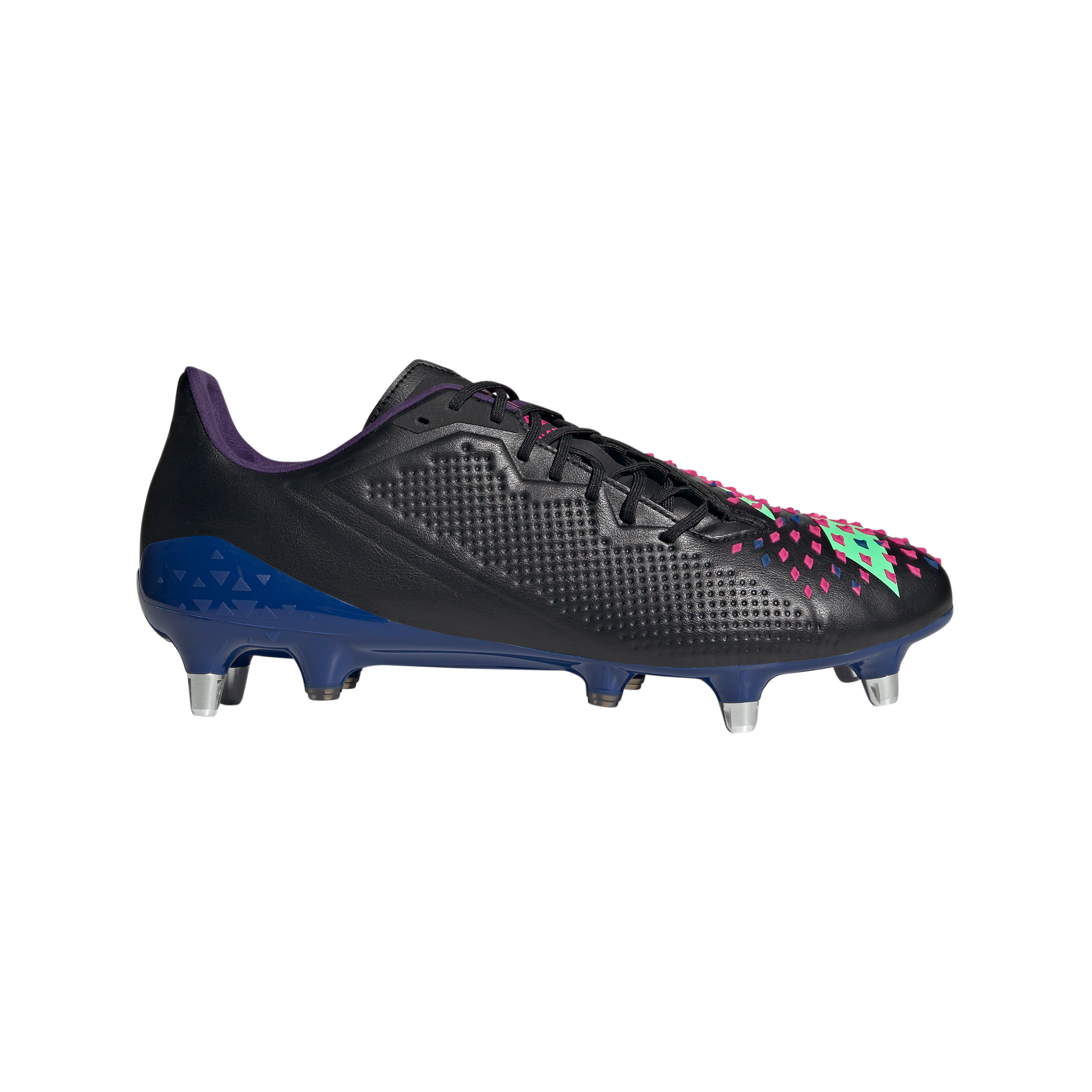 Black adidas rugby boots hot sale