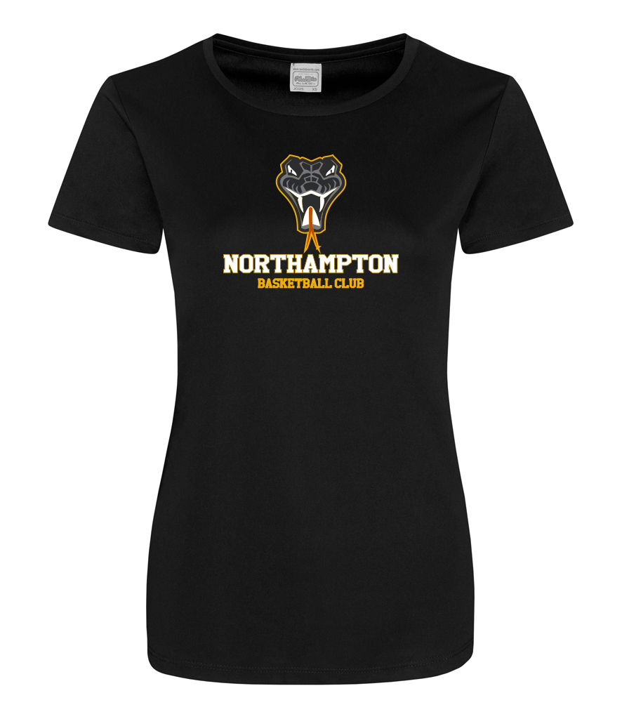 Northampton Basketball Ladies Wicking T-Shirt