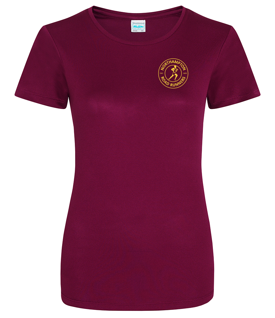 Northampton Road Runners Ladies Cool T-Shirt