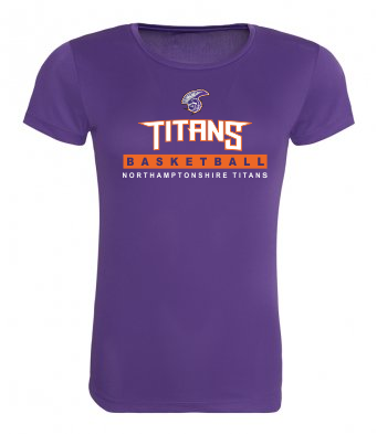 Northamptonshire Titans Ladies Cool T-Shirt
